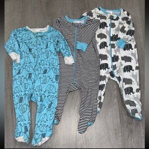 Gerber Baby Onesie Pajama Footie Bundle